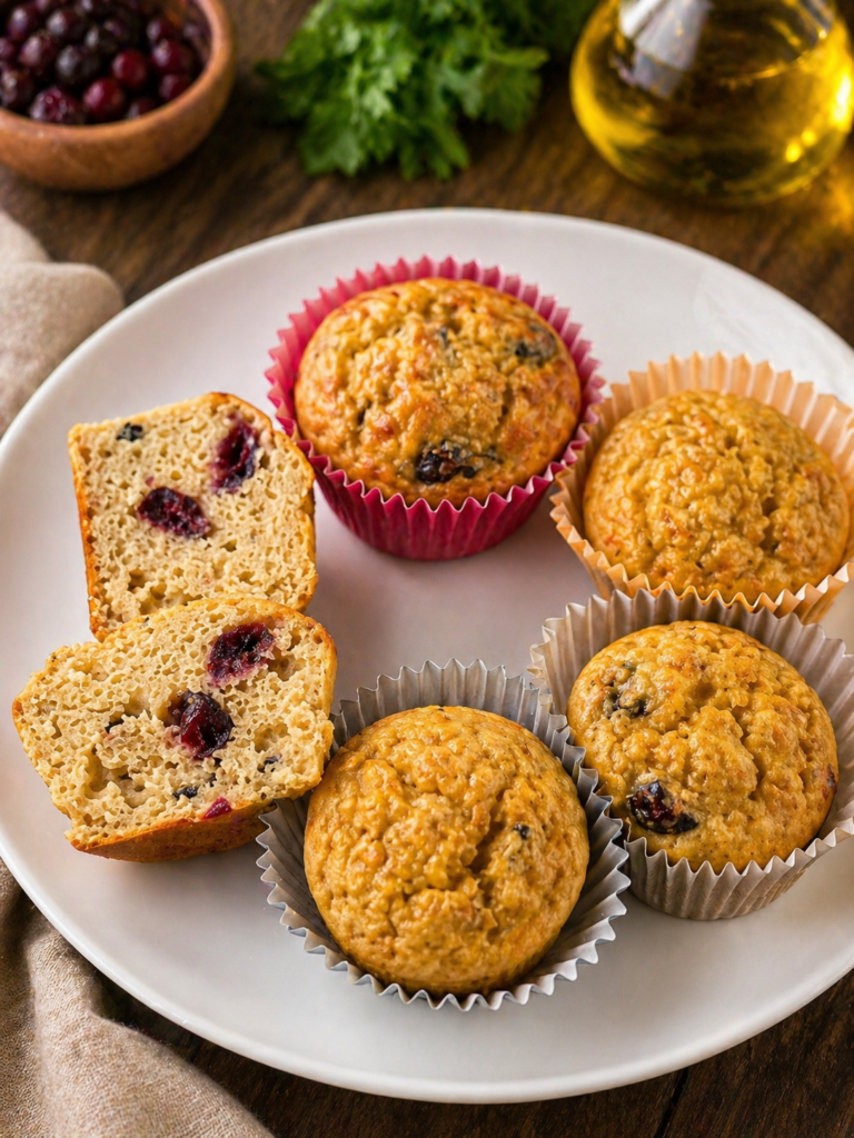 Banános protein zabmuffin